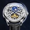 Mark Ed Faye brand Trend watch man Moon and stars Carved Hollow Mechanical watch Explosive money Source of goods