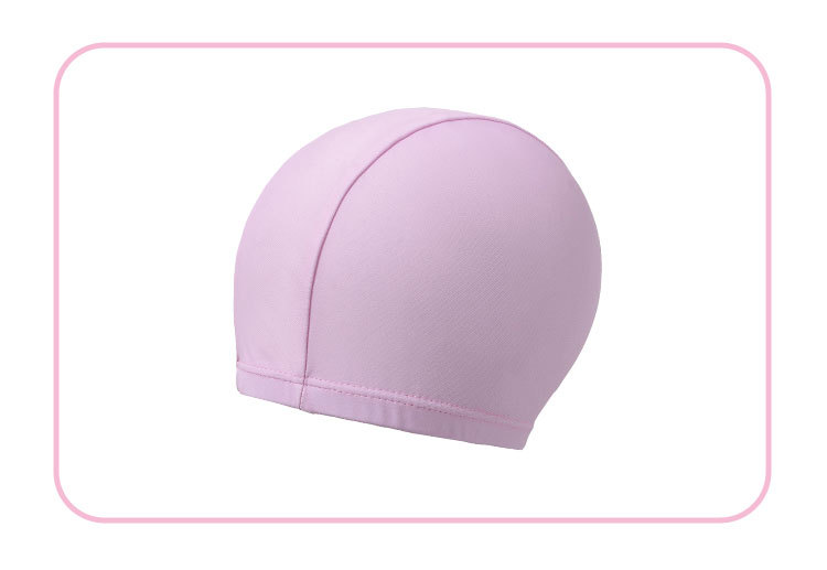 Pige badedragt solbeskyttelse prinsesse stil lyserød rød_voghion.com