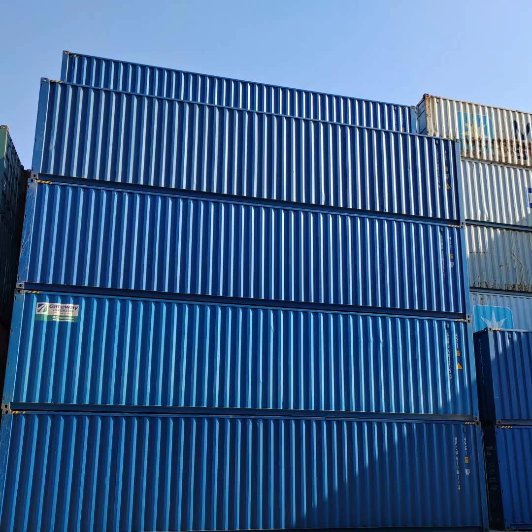 Морские экспортные перевозки использованных контейнеров, обычно цена на новые контейнеры 6m / 12.6m футов, включая экспортные контейнеры.