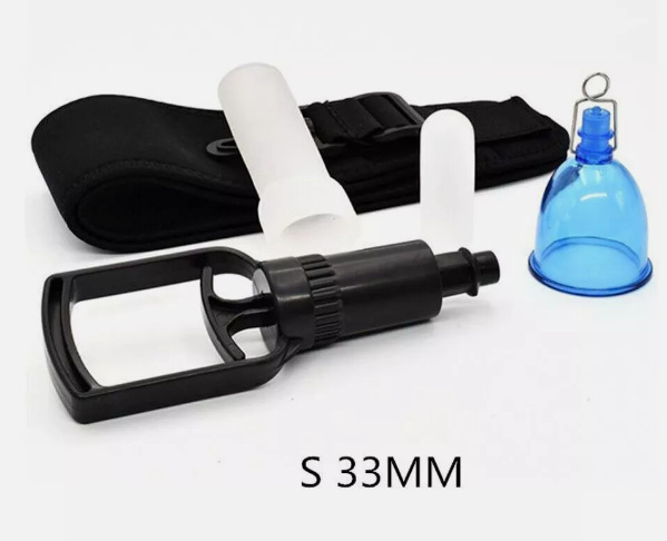 Pene Camilla masculino físico estiramiento soporte Pene entrenador de vacío presión negativa Ejercitador de pene