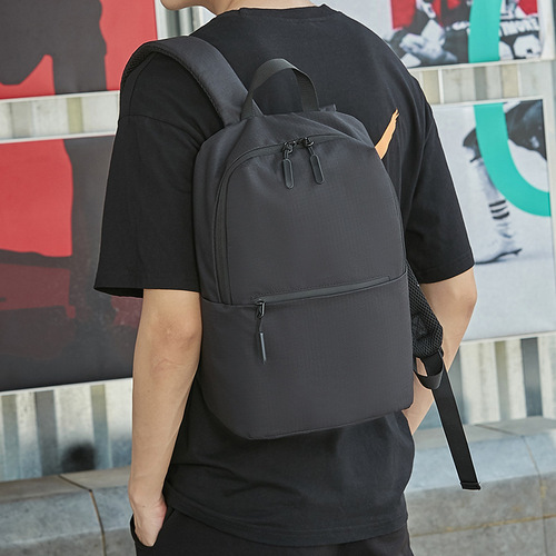 Mini small backpack men's small trendy lightweight small school bag men's casual travel backpack men's small backpack