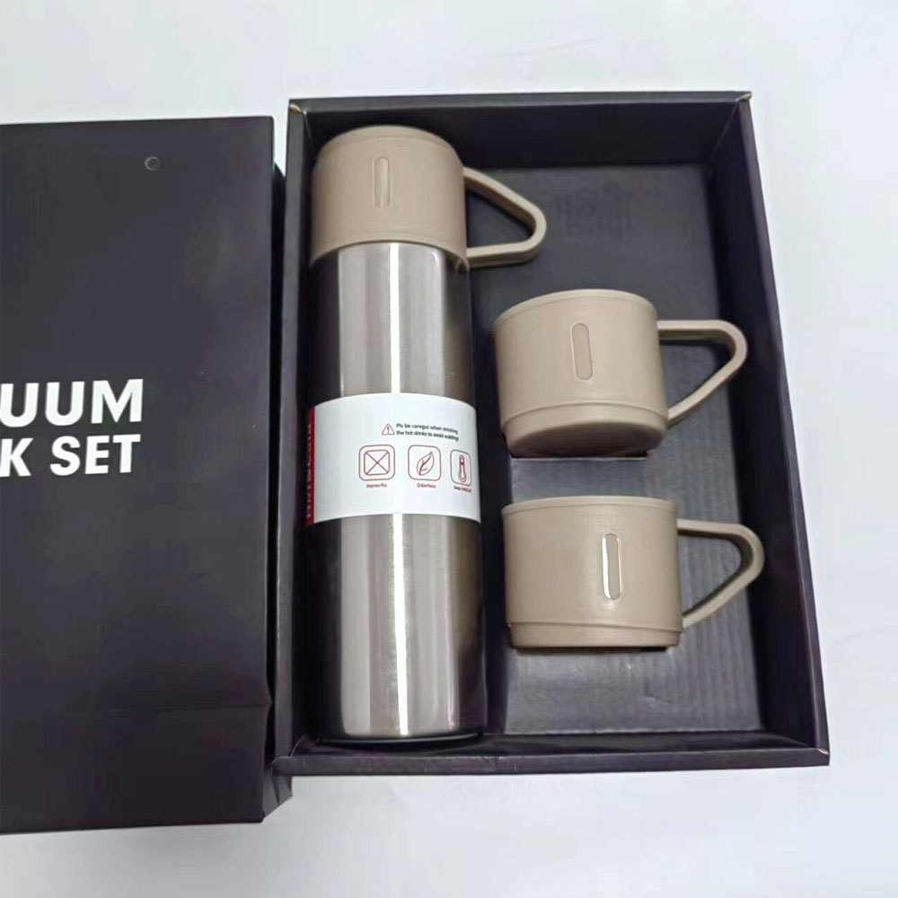 304 termo de acero inoxidable taza traje caja de regalo combinación de embalaje personalización de regalo negocio regalo de alta apariencia al por mayor