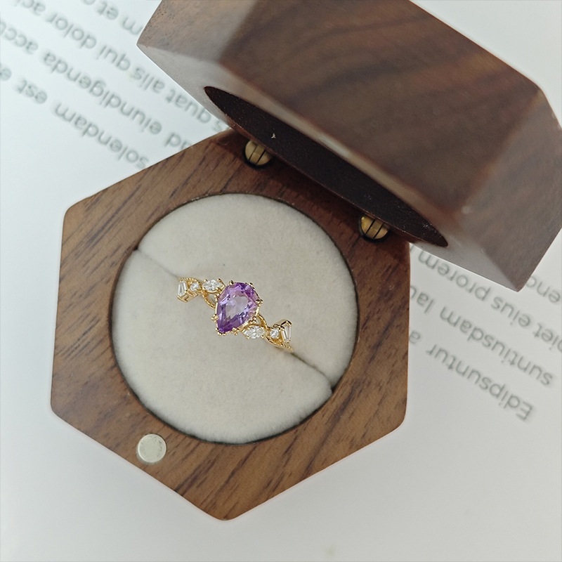 Holiday, Tea Party Occasion 1 Piece 925 Sterling Silver Crystal Geometric Rings