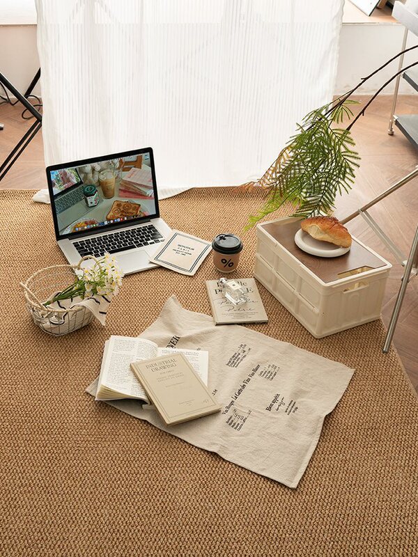 Instagram-Style Photo Props, Internet Celebrity Pose Decorations, Food Photography Ambiance, Plog Carpet, Vintage Books