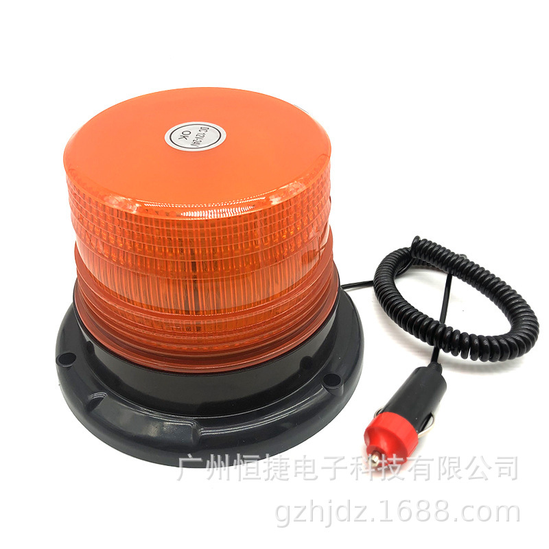 Car flash warning light ceiling school light 12-30V small yellow light forklift light 5630-24LED indicator light