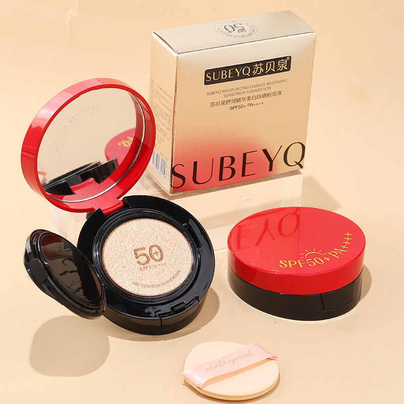 Subeiquan ビッグレッドボックス美白日焼け止めエアクッション 50 倍 BB クリームメーカー卸売代理店販売協力|undefined