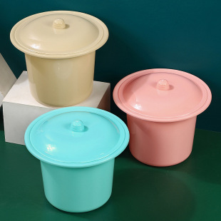 Spittoon Urine Bucket Urine Bedpan Urine Jar Night Pot Thickened with Lid No Lid Household Night Night Female Adult Pregnant Women Children Bedroom