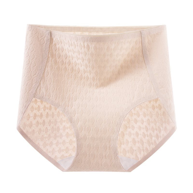 Algodón sin costuras 7A antibacteriano algodón entrepierna 2024 nuevo estilo cintura alta vientre suave ceroso agradable para la piel transpirable calzoncillos para mujer