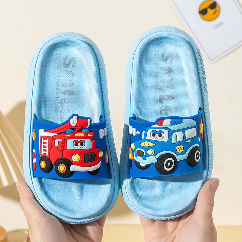 Car-Themed Children's Slippers for Boys, Summer 2026 New Model, Eva Non-Slip and Odor-Resistant Indoor Home Slippers for Babies and Kids Car-Themed Children's Slippers for Boys, Summer 2026 New Model, Eva Non-Slip and Odor-Resistant Indoor Home Slippers for Babies and Kids