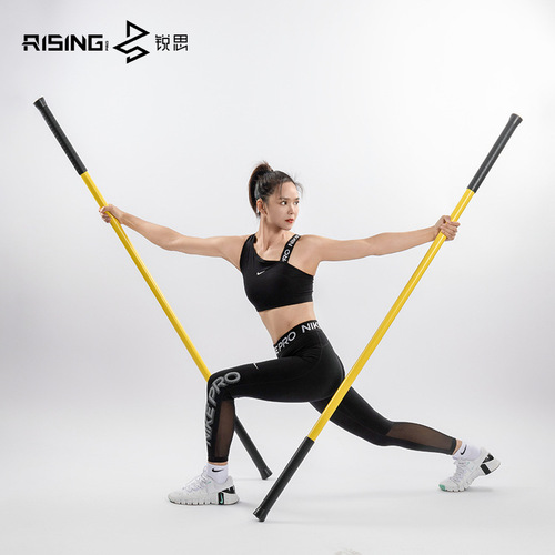 Foam Roller Stretching Exercise Band Elastic Traction Rod Core Stretching Rehabilitation Exercise Traction Stick