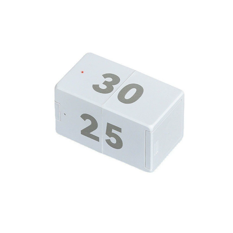 Flip gravity sensing timer Rubik's cube electronic timer time learning management self-discipline kitchen reminder