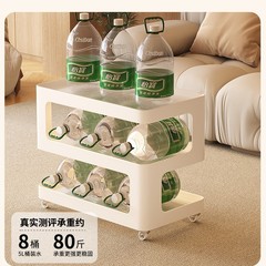 沙发边几轻奢高级感客厅可移动小茶几小推车床头置物架边柜