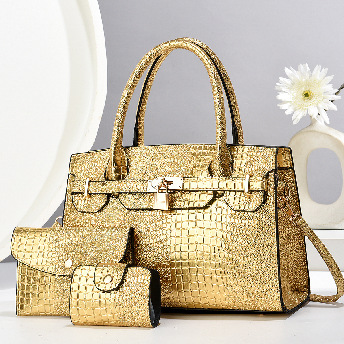 Bolso diagonal de un solo hombro femenino 2025 moda bolso portátil fabricante coreano nuevo bolso de comercio exterior textura femenina