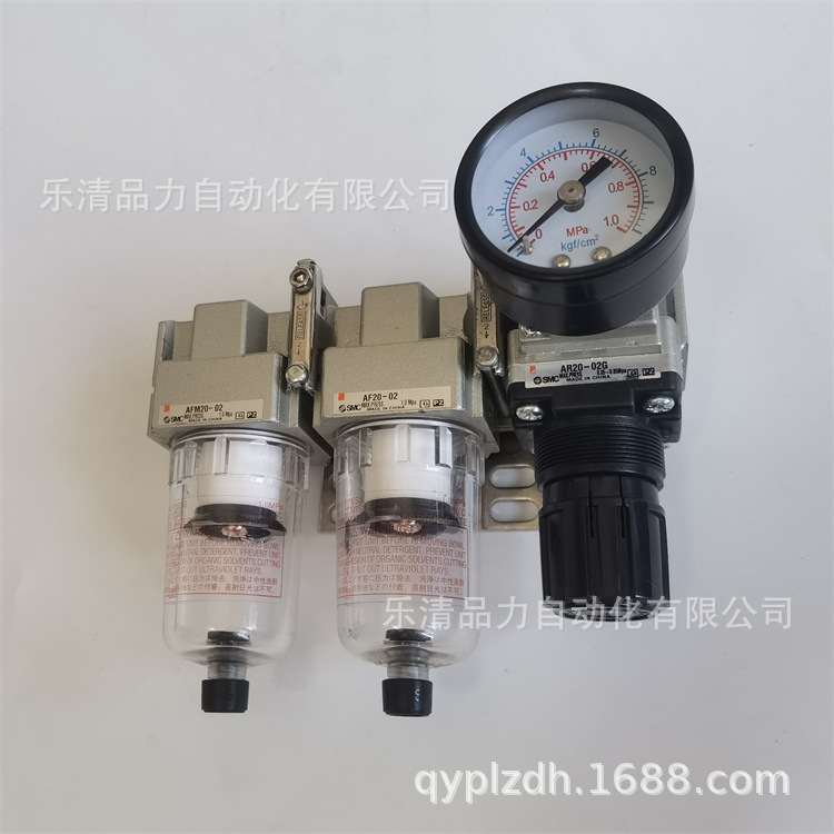 SMC三联件AC20C/AC30C/AC40C-01G-02E-03G-04E-1-2-R-N-1R Y400T