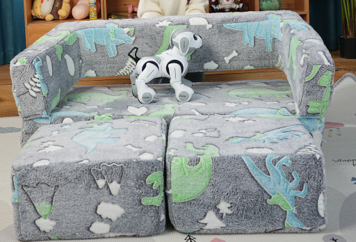 회색 바닥 공룡