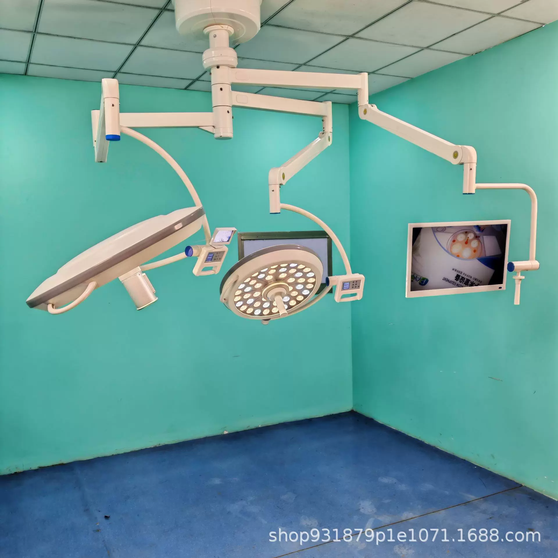 出口外贸摄像教学无影灯手术室医院医用冷光灯照明子母灯加工定制