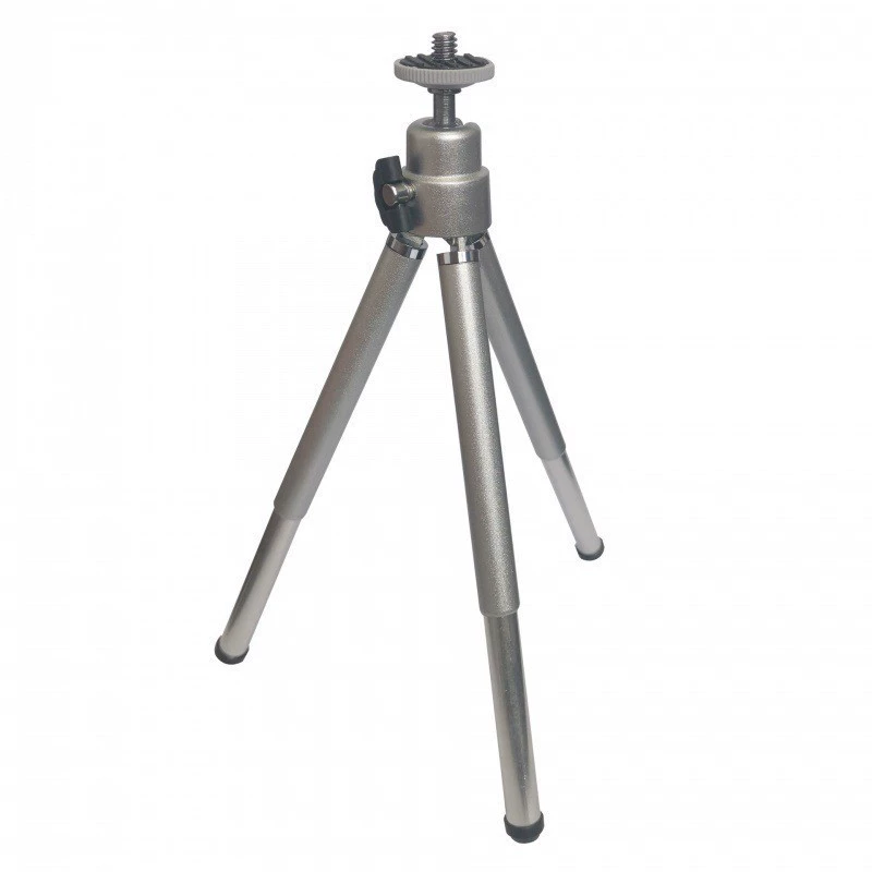 Small handheld tripod, digital CCTV camera, phone holder, projector, clips included