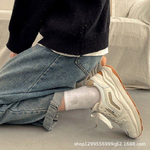 Versatile Mesh Breathable Casual Shoes for Women 2025 Summer Fashion Street Comfortable Mesh Cool Soft Sole Dad Shoes for Women