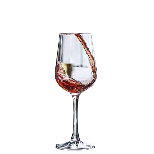 Green apple European red wine glass set of 2 large household goblets crystal glass wine glasses