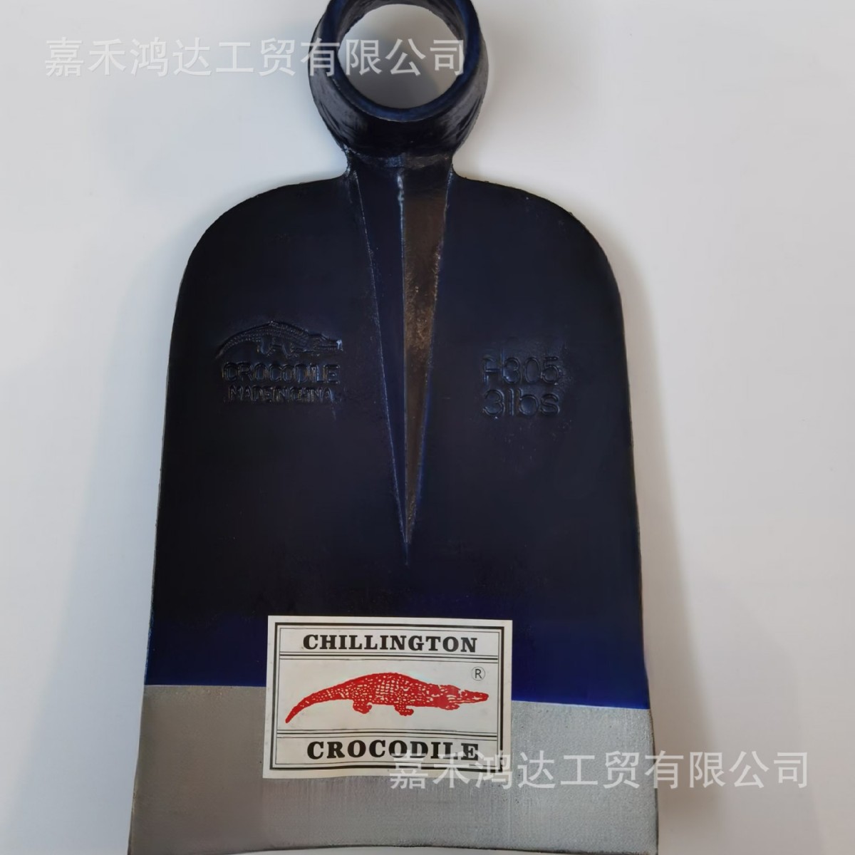 出口非洲锄头  H305 3LB鳄鱼牌方标道硅钢锻压HOE 1.3kg 厂家直销