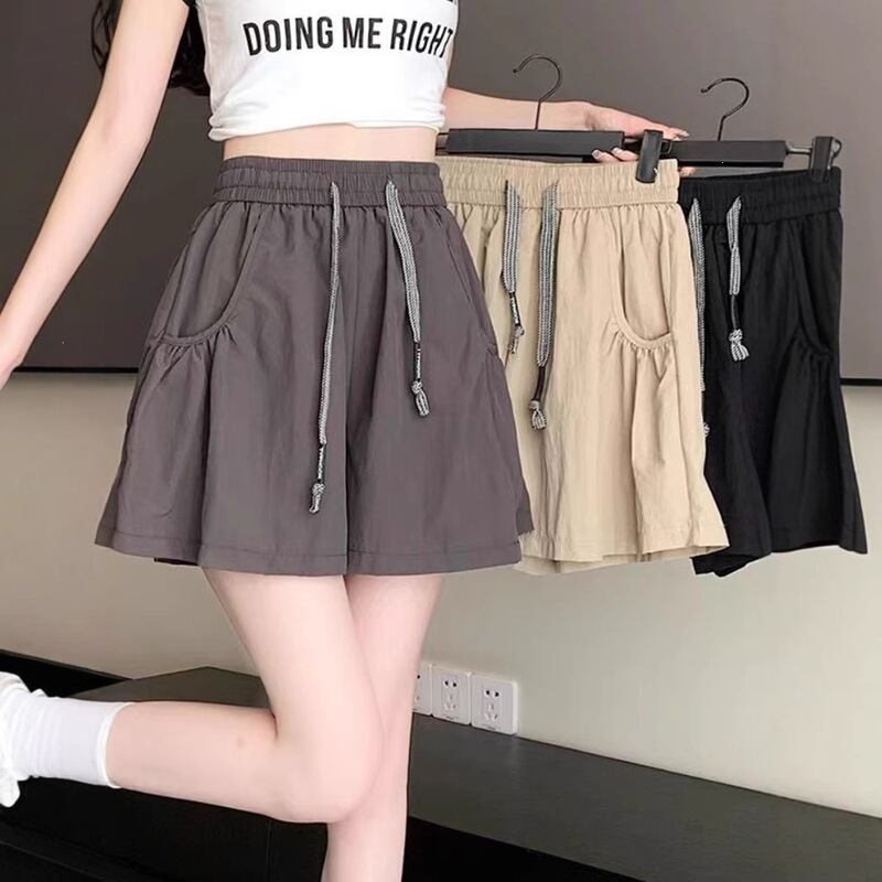 Ice Silk Yamamoto Quick-Dry Wide-Leg Skirt Shorts for Women, Summer Thin Plus-Size Half Skirt Yoga Hot Pants Sports Pants Ice Silk Yamamoto Quick-Dry Wide-Leg Skirt Shorts for Women, Summer Thin Plus-Size Half Skirt Yoga Hot Pants Sports Pants