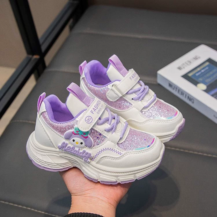 Детская спортивная обувь новая весна и осень 2025 года удобная и дышащая детская модная повседневная обувь для девочек студенческая детская обувь