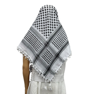 Factory direct sales Arab jacquard turban Arafat exports to the Middle East Dubai