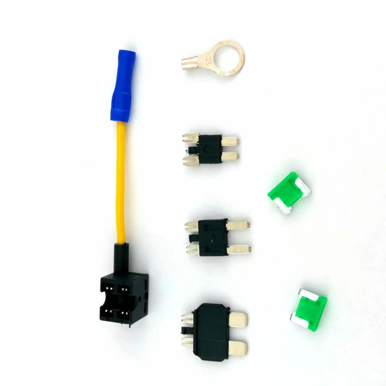 四合一取电器插片保险丝小号迷你中号一体组合