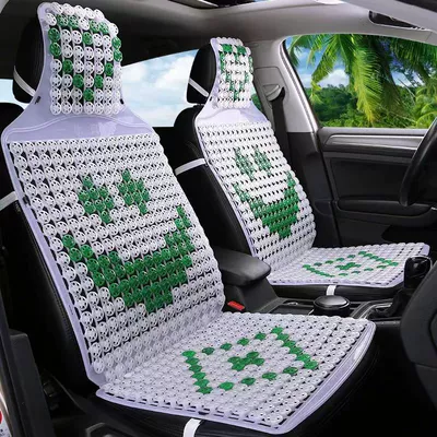Truck Universal Smiley Seat Cushion – Cool pad - double-layer-plastic-smiley-lavender