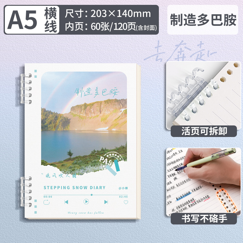 A5 escape romántico-fabricación de dopamina-línea horizontal