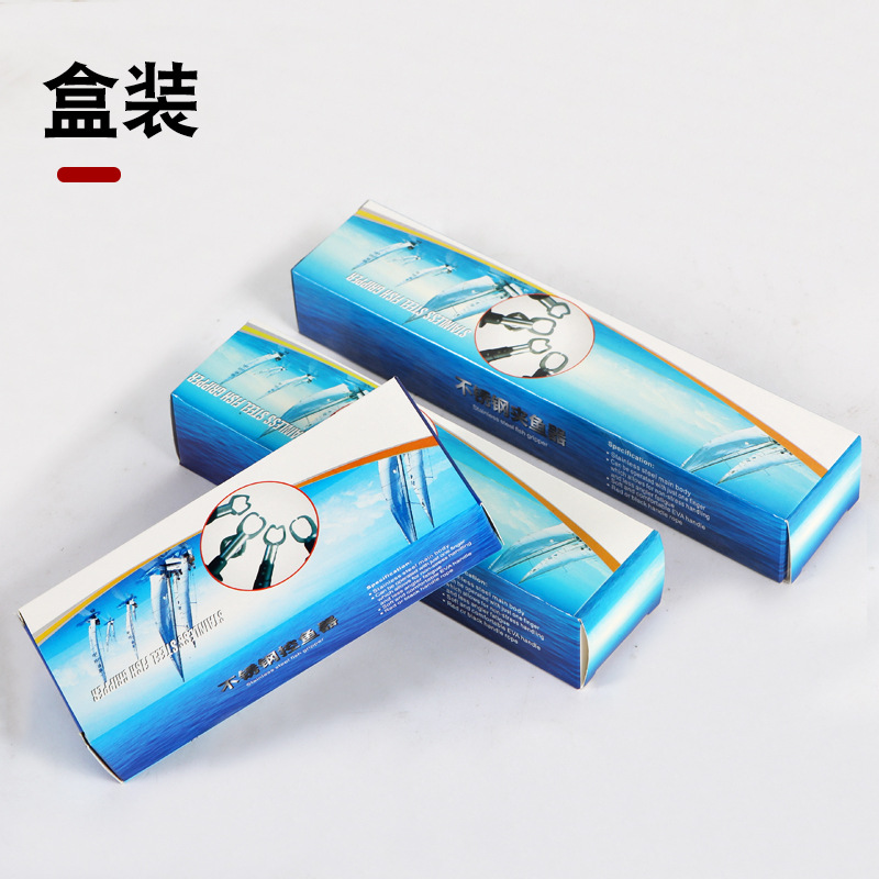 Mango de la pistola mango recto dispositivo de control de pescado Luya abrazadera de pescado de acero inoxidable doble hebilla alicates de control de pescado suministros de pesca fábrica al por mayor