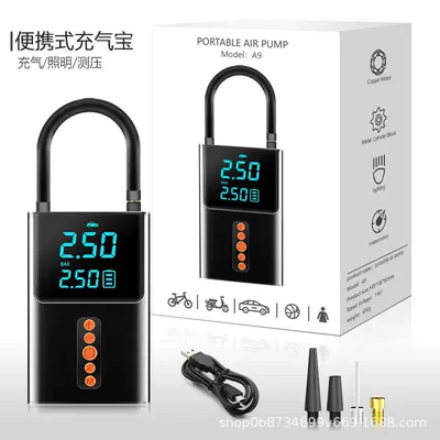 Battery Start Artifact, Hava nasosu - a9-2-aluminum-alloy-74v-wireless-lcd-charging-and-plugging-model