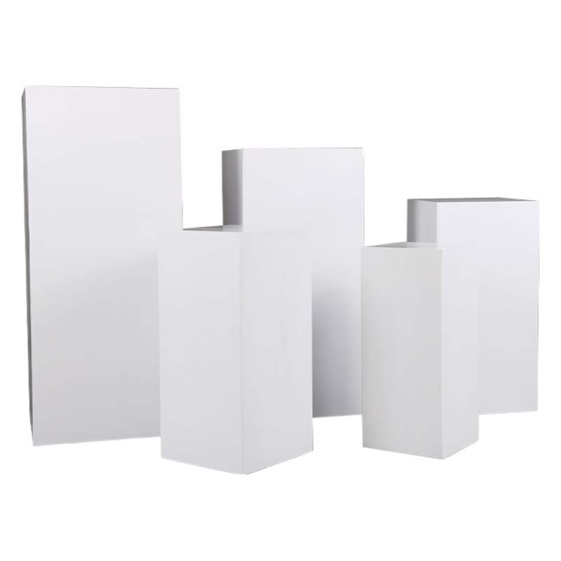 Accesorios de la boda hierro columna cuadrada Mesa postre etapa bienvenida decoración escaparate del partido diseño