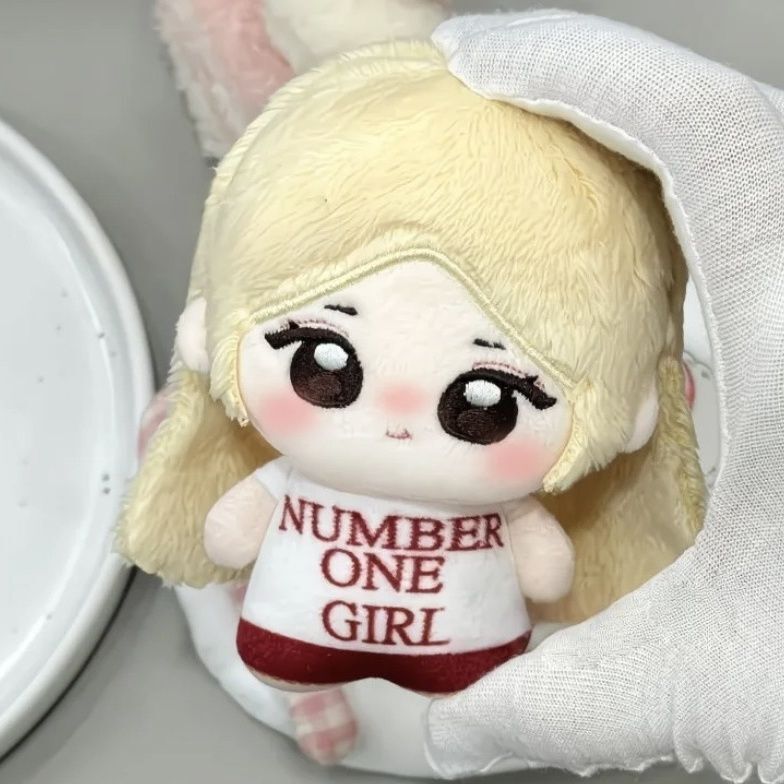 Hot-Selling [Blackpink] Rose Park Chaeyoung Themed 10cm Printed Nunu-Style Cotton Doll Pendant