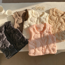 90白鸭绒儿童羽绒马甲女童背心宝宝冬季外穿男童保暖内搭轻暖短款