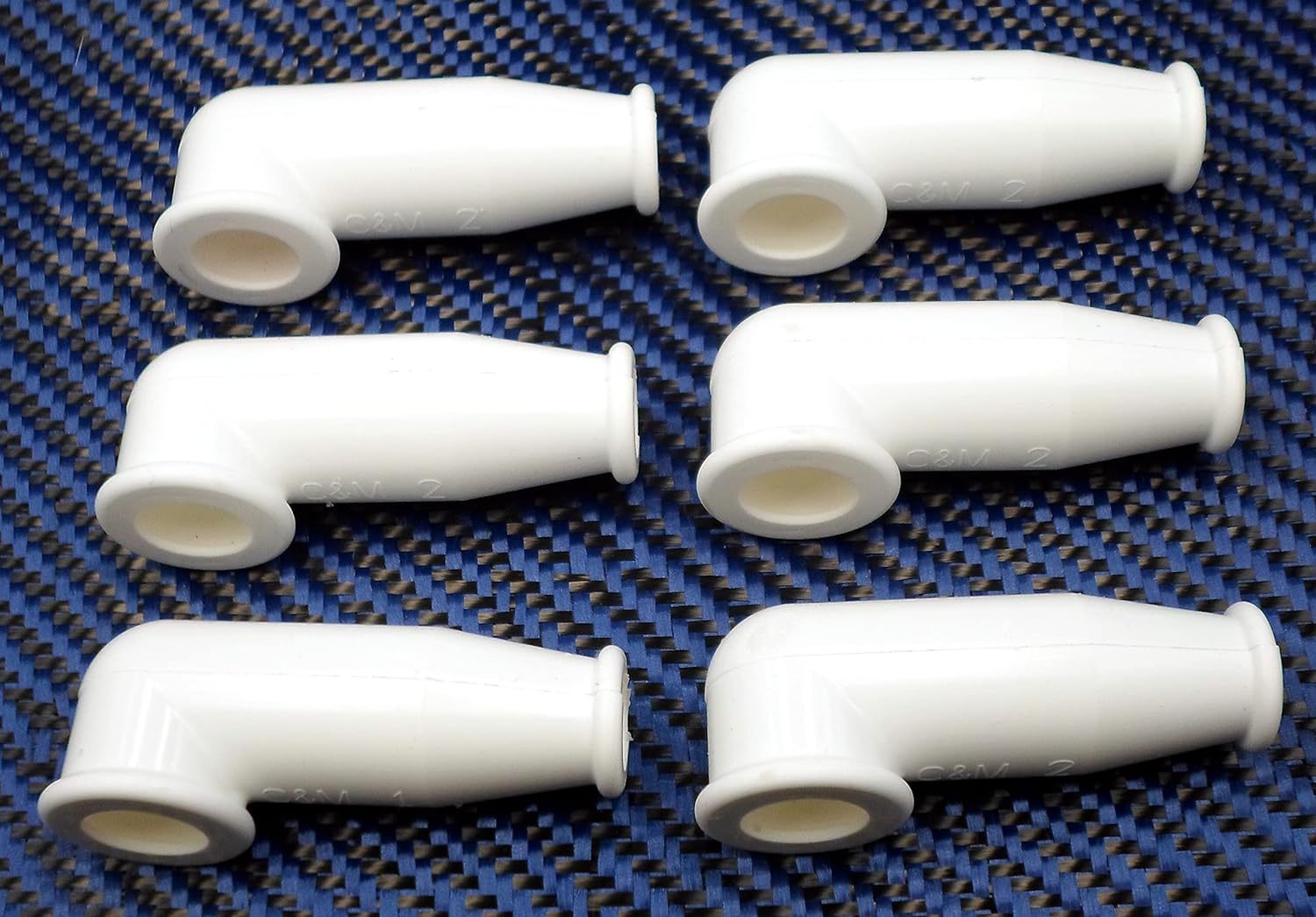 Electrical Terminal Boot 6 Pack, Silicone Rubber 5\/16",