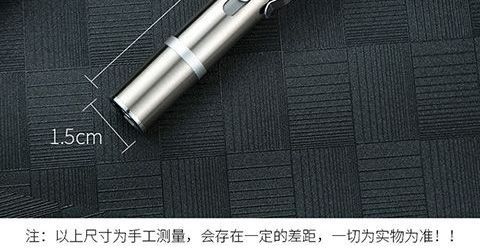 Multifunctional Mini USB Rechargeable Flashlight Laser Pointer Purple Light Money Detector Uv Money Detector Pen