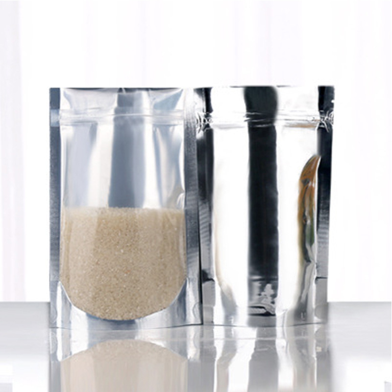 Papel de aluminio Yin Yang bolsa autosellante Bolsa de envasado de alimentos su