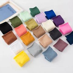 Women's Mid-Calf Socks, Trendy Ins Style for Spring & Autumn, Colorful Japanese-Style Candy-Hued Internet-Famous Ice-Effect Socks—Drop Shipping Available