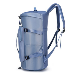 跨境新款大容量旅行包獨立鞋倉乾濕分離防水運動健身包雙肩包批發