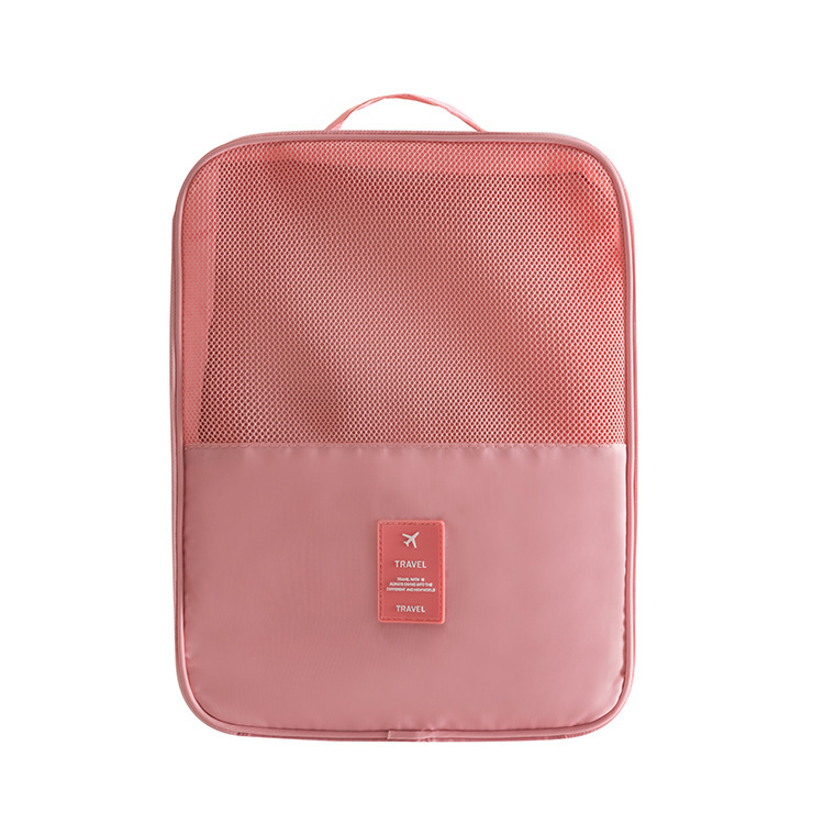 Super gran capacidad puede contener tres pares de zapatos conveniente bolsa de almacenamiento de tela Oxford cubierta impermeable equipaje trolley zapatos de almacenamiento