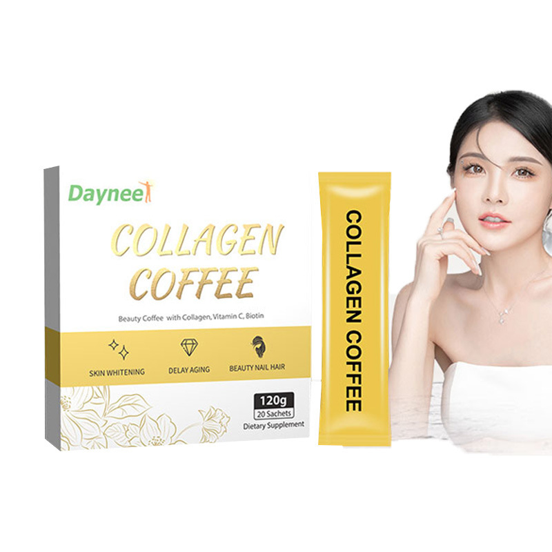 Winstown Collagen Whitening Coffee Wan Songtang Cross-border in stock Collagen Coffee