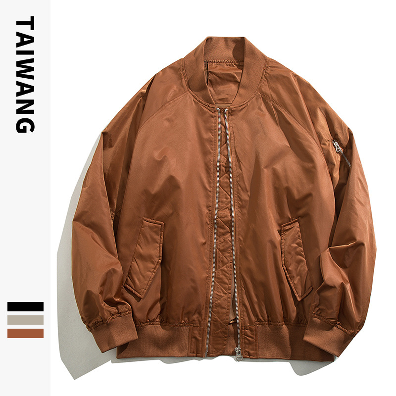 Men's Clothing 2024 Spring and Autumn New Jackets Men's Fashion Brand Flight Suit Men's Youth Street Loose Jackets Men_voghion.com