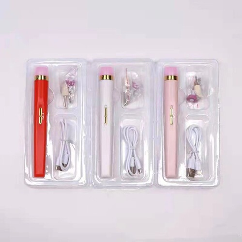 Cross-border new product Flawless five-in-one with light beauty nail grinding machine electric small portable nail removal pen nail grinder