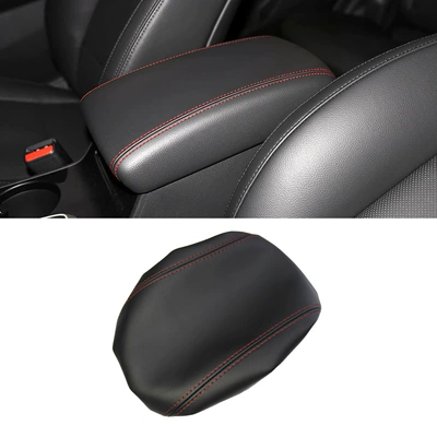 Sürətlər qutusu və əl tormozu başlıqları Hyundai Tucson Armrest Box Leather