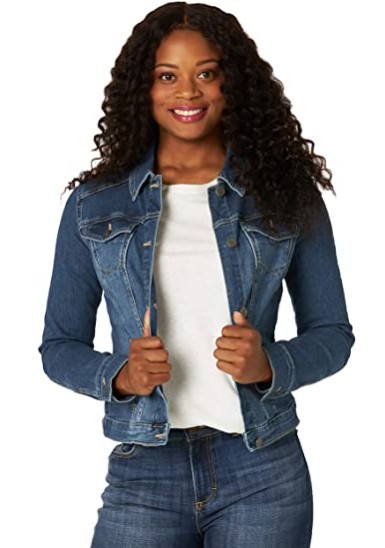 Women's Casual Solid Color Single Breasted Coat Denim Jacket display picture 1