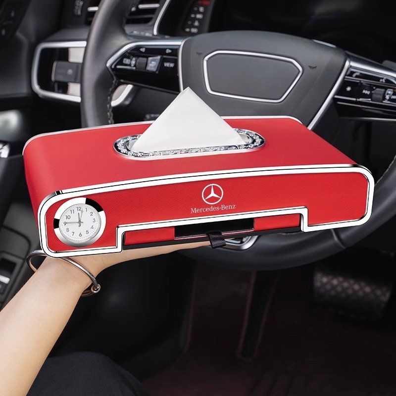 L5Uベンツ車載ティッシュケースe級e300A級C級glc260/GLE/ティッシュ自動車用品内装|undefined