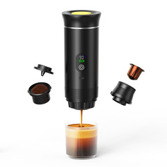 国境を越えたポータブルコーヒーカプセルマシンポンプ式アメリカンエスプレッソ電気小型ワイヤレス加熱屋外コーヒー