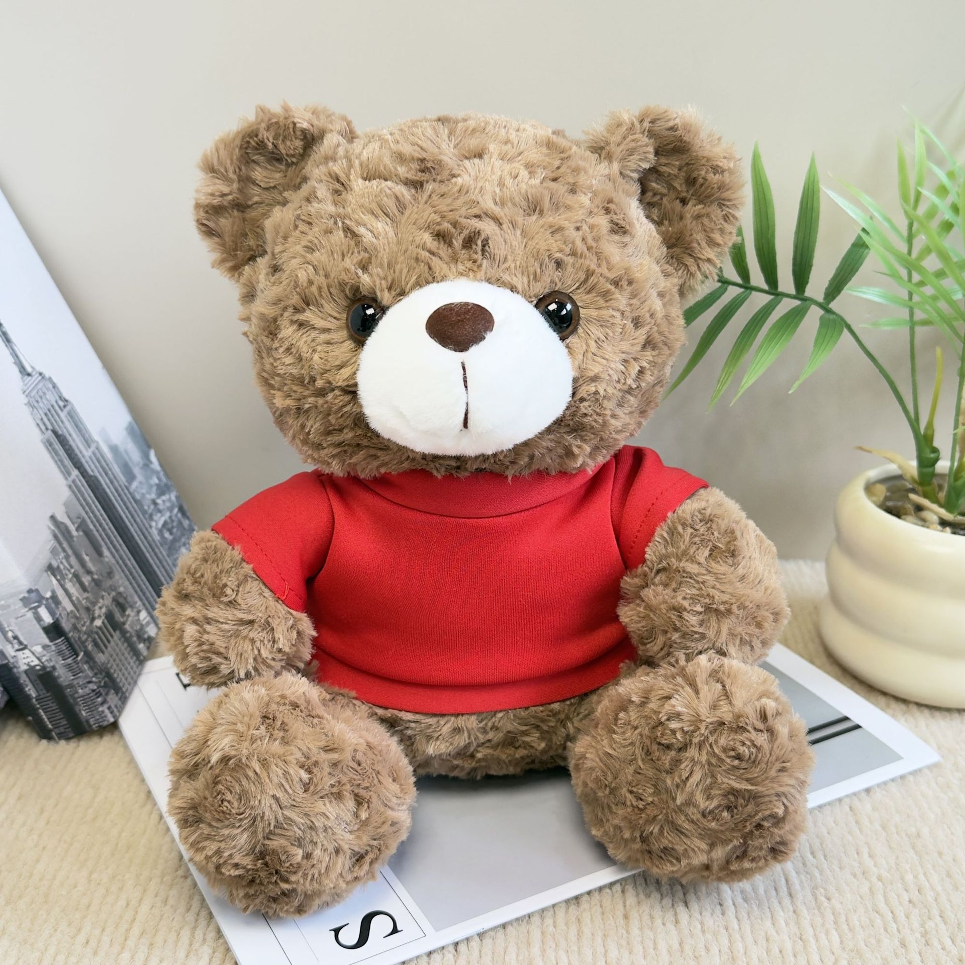Osos de peluche abrazar osos muñecas muñecas agarrar muñecas regalo para niños impresión LOGO regalo juguetes de peluche