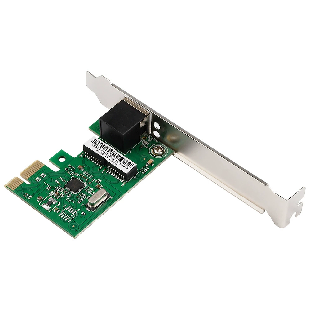 Оптовая PCI-E Express 10/100/1000M гигабит Ethernet LAN сетевой контроллер